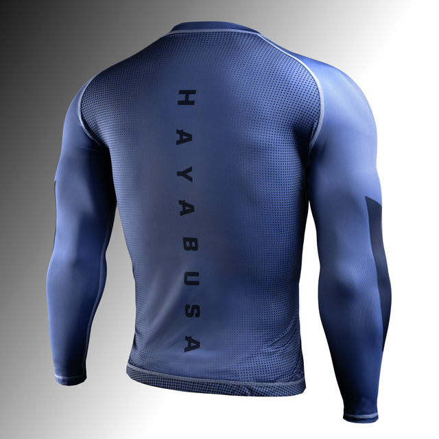 Rashguard Hayabusa Core Maniche Lunghe – Blu