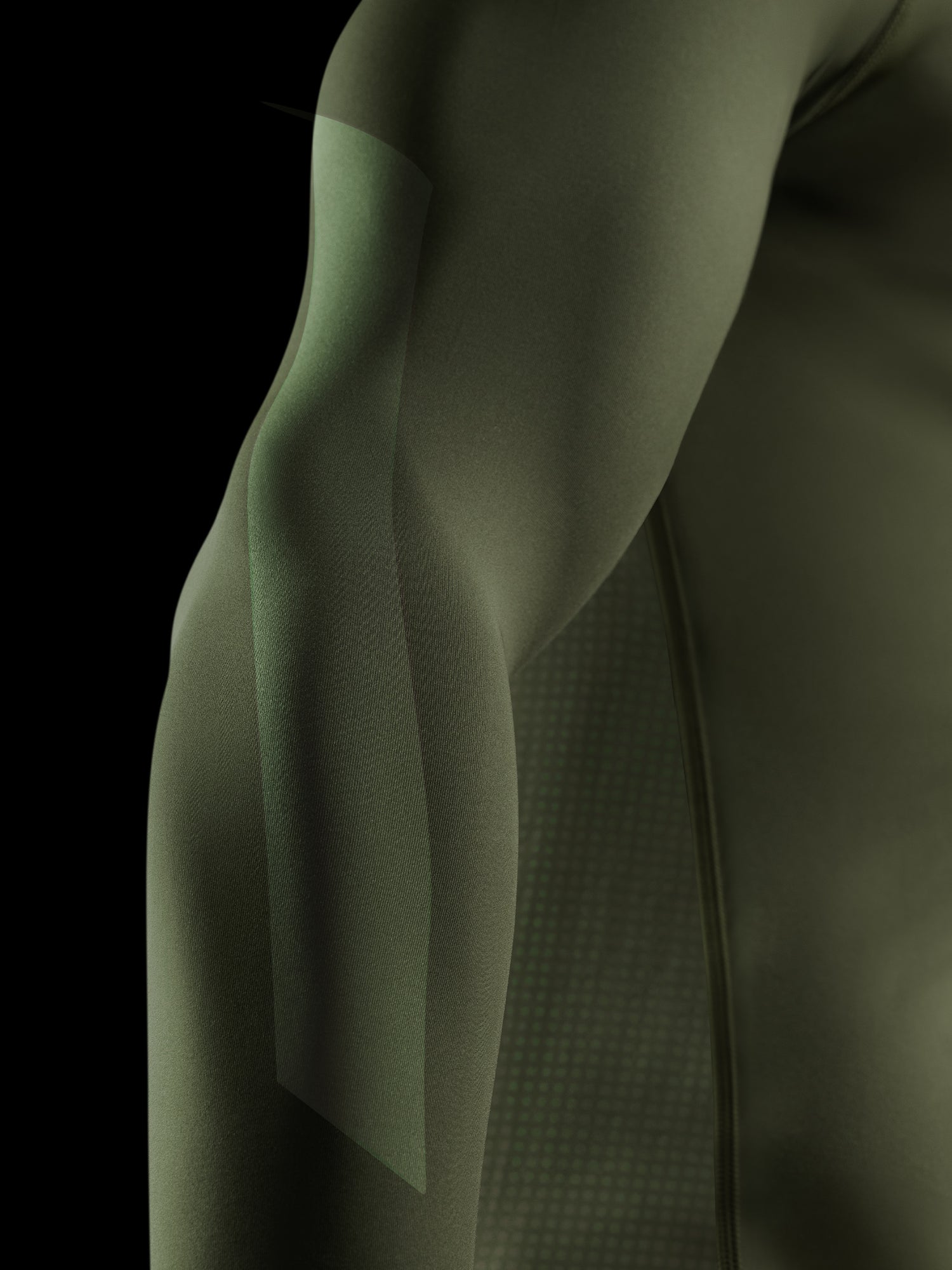 Rashguard Hayabusa Core Mâneci Lungi – Verde Închis