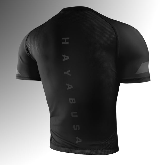 Rashguard Hayabusa Core Mâneci Scurte – Negru