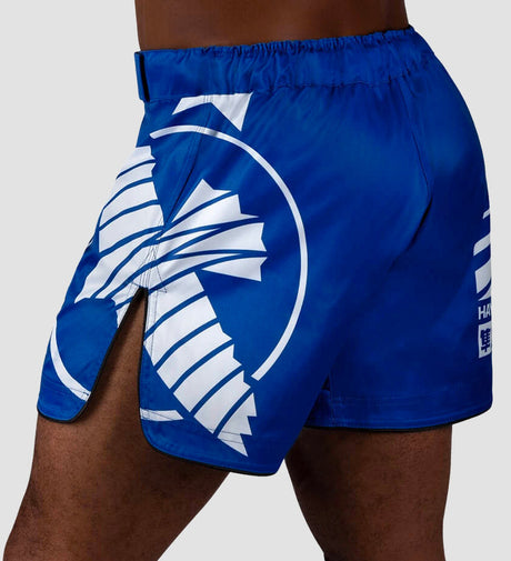 Hayabusa MMA Shorts Icon – Blå/Hvid – Shorts
