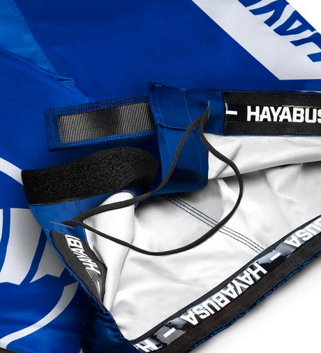 Hayabusa MMA Shorts Icon – Blå/Hvid – Shorts