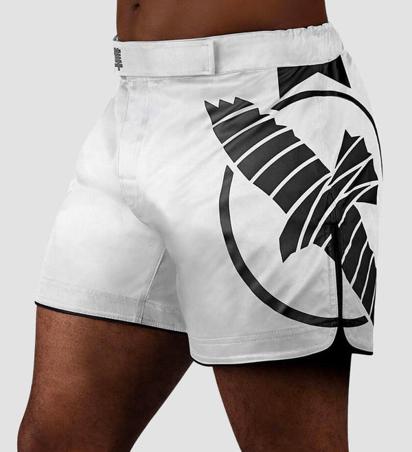 Hayabusa MMA Shorts Icon - Hvid/Sort