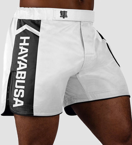 Hayabusa MMA Shorts Icon – Hvid/Sort – Shorts