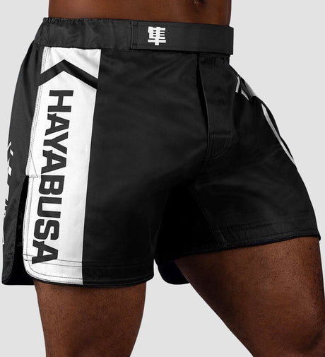 Hayabusa MMA-shorts Icon – Sort/Hvid