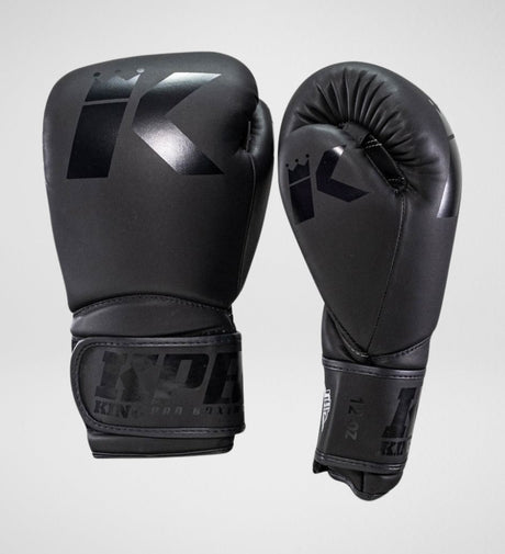 Boxerské rukavice King BGK1 – Černé/Černé