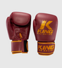 Mănuși de box King – Bordeaux Roșu/Aur – Mănuși de box