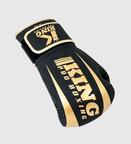 Guantes de boxeo King Revo – Negro/Oro