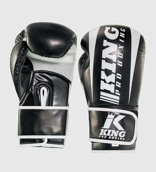 Guantes de boxeo King Pro Boxing Revo – Negro/Blanco