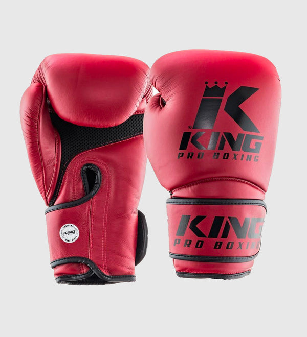 King Pro Boxing Boxningshandskar Star Mesh 3 – Röd