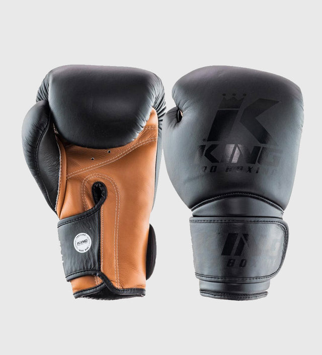 Gants de boxe King – Noir/Marron