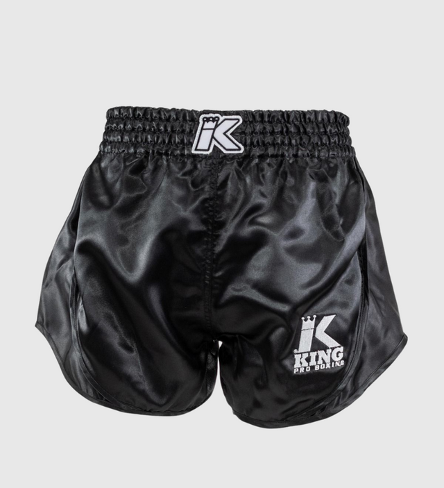 Shorts de kickboxing King Pro Boxing Retro Hybrid – Noir
