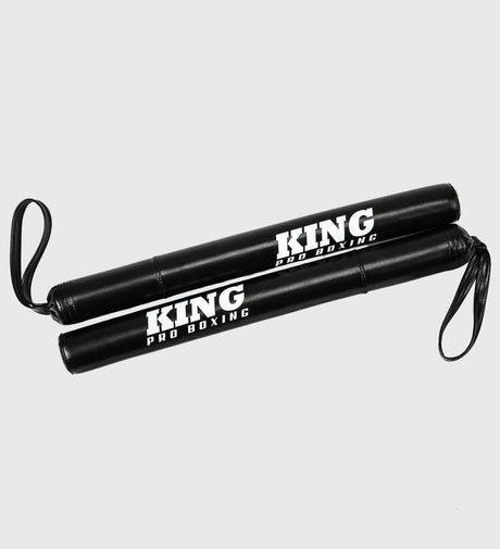 King Pro Boxing Striking Sticks Revo - Schwarz/Weiß - Schlagstöcke & Paddles