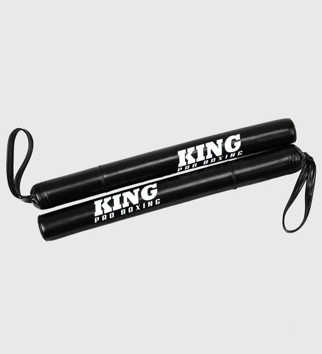 King Pro Boxing Striking Sticks Revo - Schwarz/Weiß - Schlagstöcke & Paddles