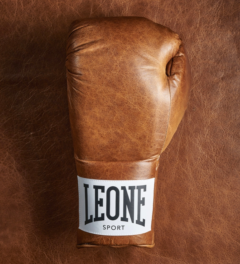 Gants de boxe Leone Sport avec lacets – Romeo Vintage – Gants de boxe