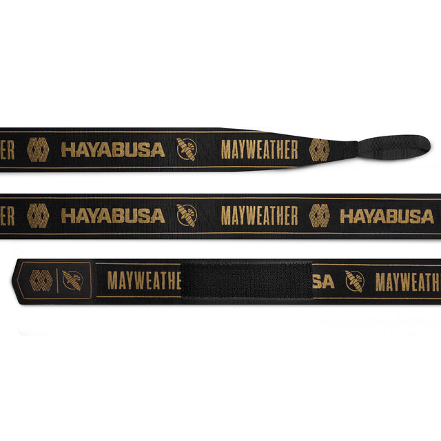 Bandes de boxe Hayabusa x Mayweather Stretch – Noir/Or