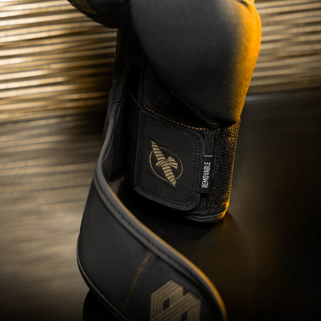 Hayabusa x Mayweather Boksehandsker Champ - Sort/Guld