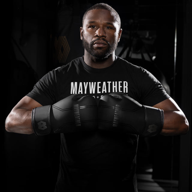 Gants de boxe Hayabusa x Mayweather Contender – Noir/Noir