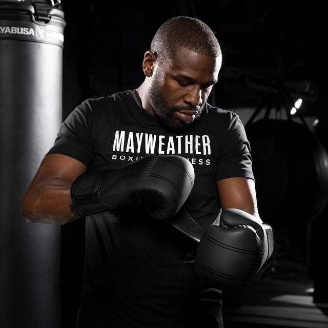 Gants de boxe Hayabusa x Mayweather Contender – Noir/Noir