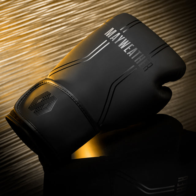 Gants de boxe Hayabusa x Mayweather Contender – Noir/Noir
