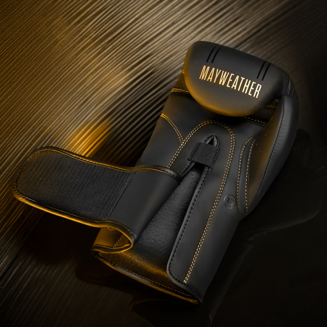 Gants de boxe Hayabusa x Mayweather Contender – Noir/Or