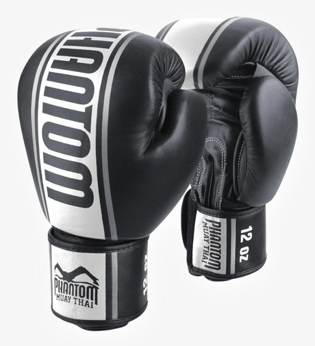 Phantom Boxningshandskar MT-Pro – Svart/Vit – Boxningshandskar