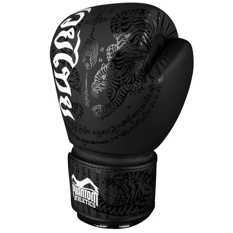 Rękawice bokserskie Phantom Muay Thai – Czarne/Białe – Rękawice bokserskie