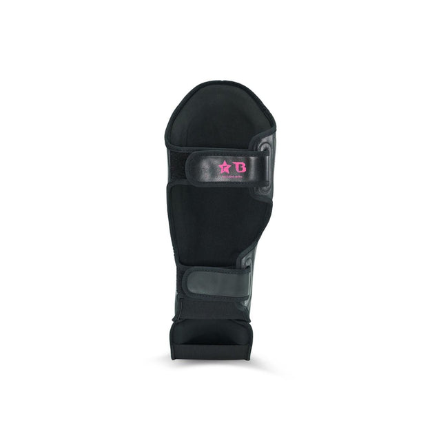 Espinilleras Fairtex FXB – Negro/Rosa