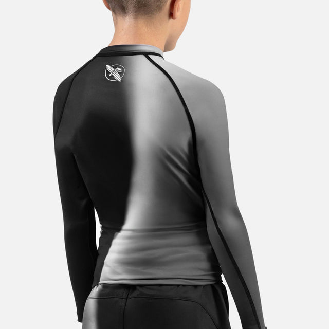 Rashguard Hayabusa Apex Nova Maniche Lunghe Bambini – Nero