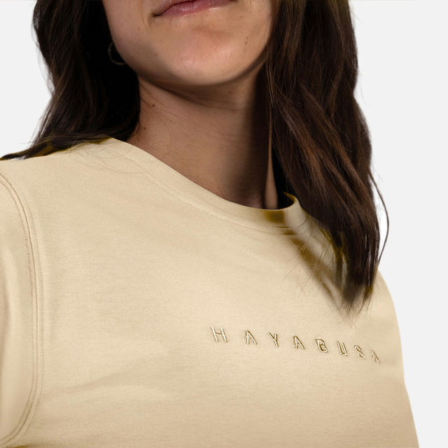 Tricou Hayabusa Essential Mâneci Scurte – Bej