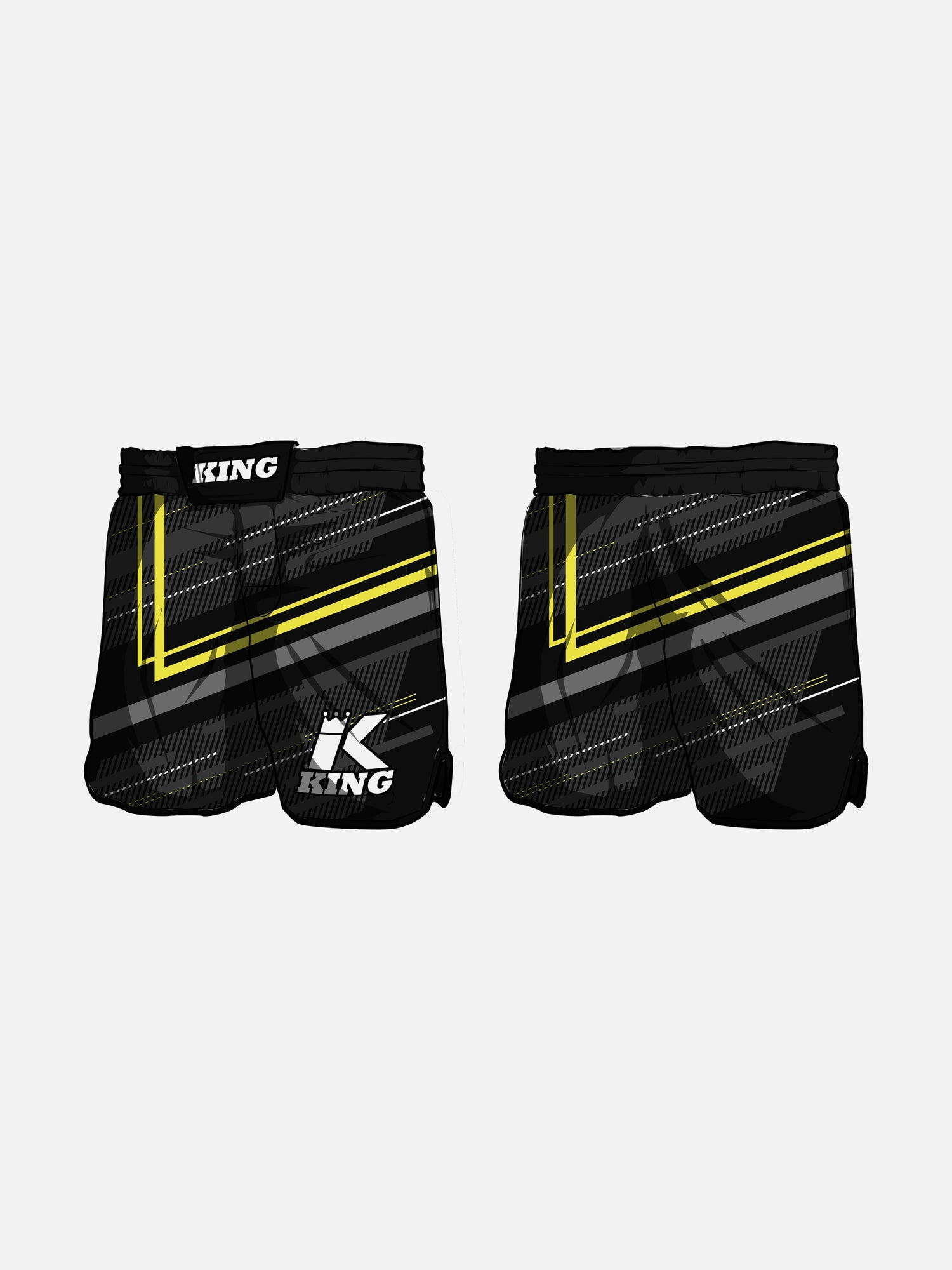 King Pro Boxing Compressie Shorts Blade 2 - Zwart