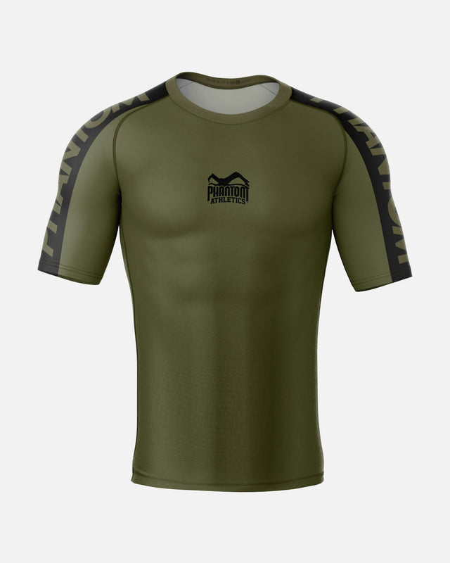 Phantom Athletics Rashguard EVO Apex Korte Mouwen – Blå
