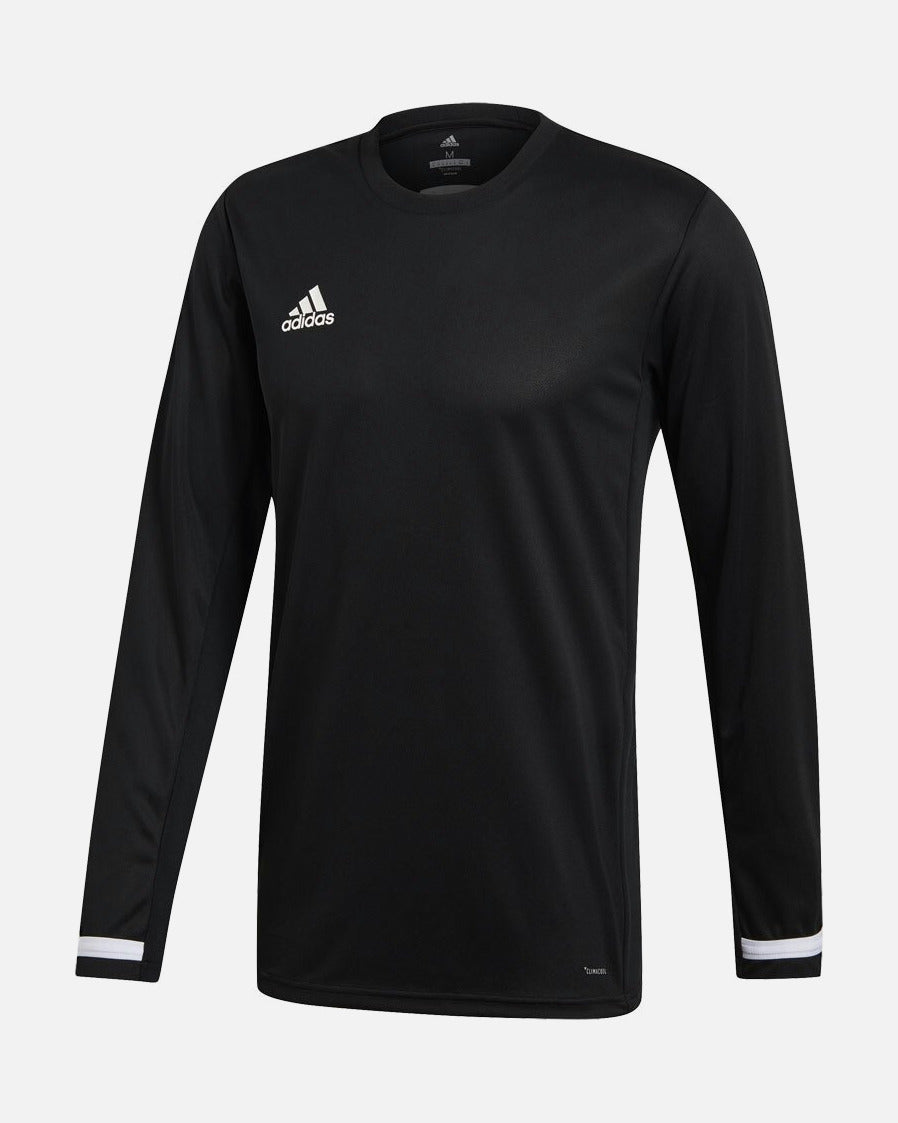 Adidas T19 Long Sleeve Jersey – Black/White