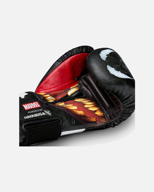 Hayabusa x Marvel Boxningshandskar Venom – Svart/Vit