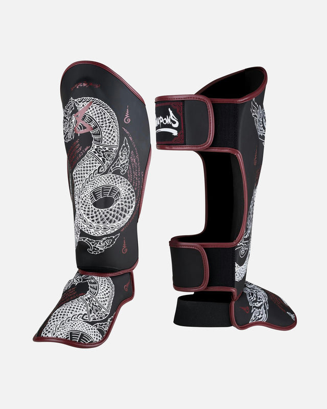 Paratibie 8 WEAPONS Sak Yant Naga – Nero/Bordeaux