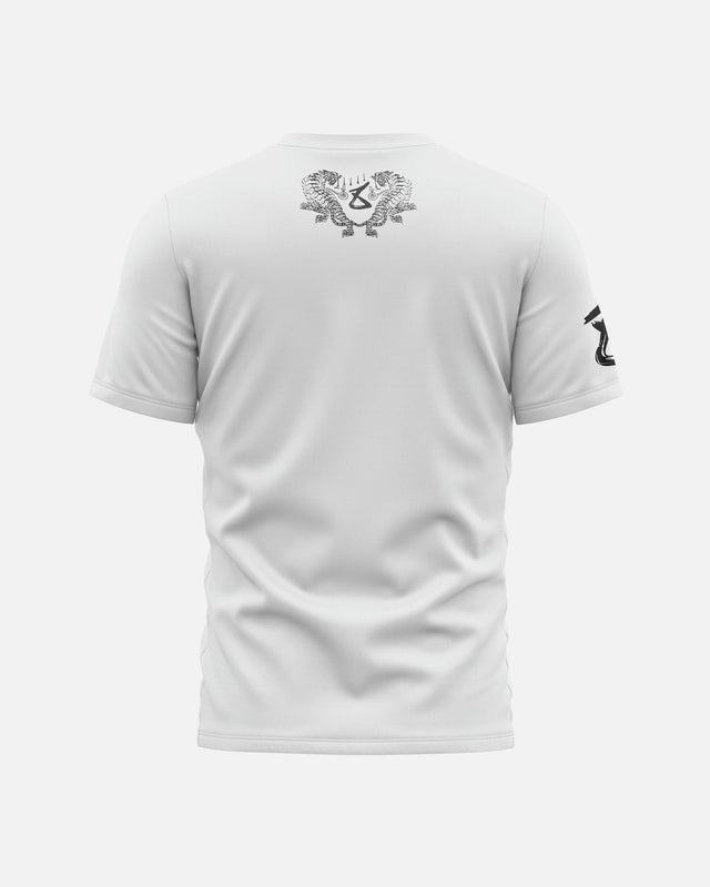 Camiseta 8 WEAPONS Eight Ways Yant – Blanco