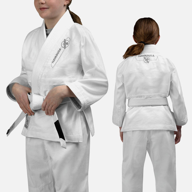 Hayabusa BJJ Gi Essential Barn - Vit