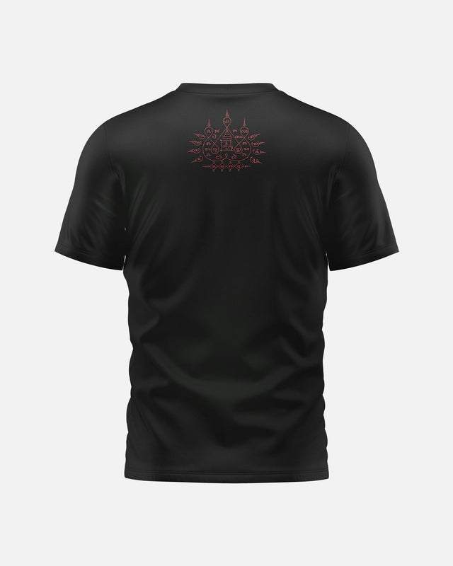 T-shirt 8 WEAPONS 8 Ways Yant 2.0 – Noir/Bordeaux