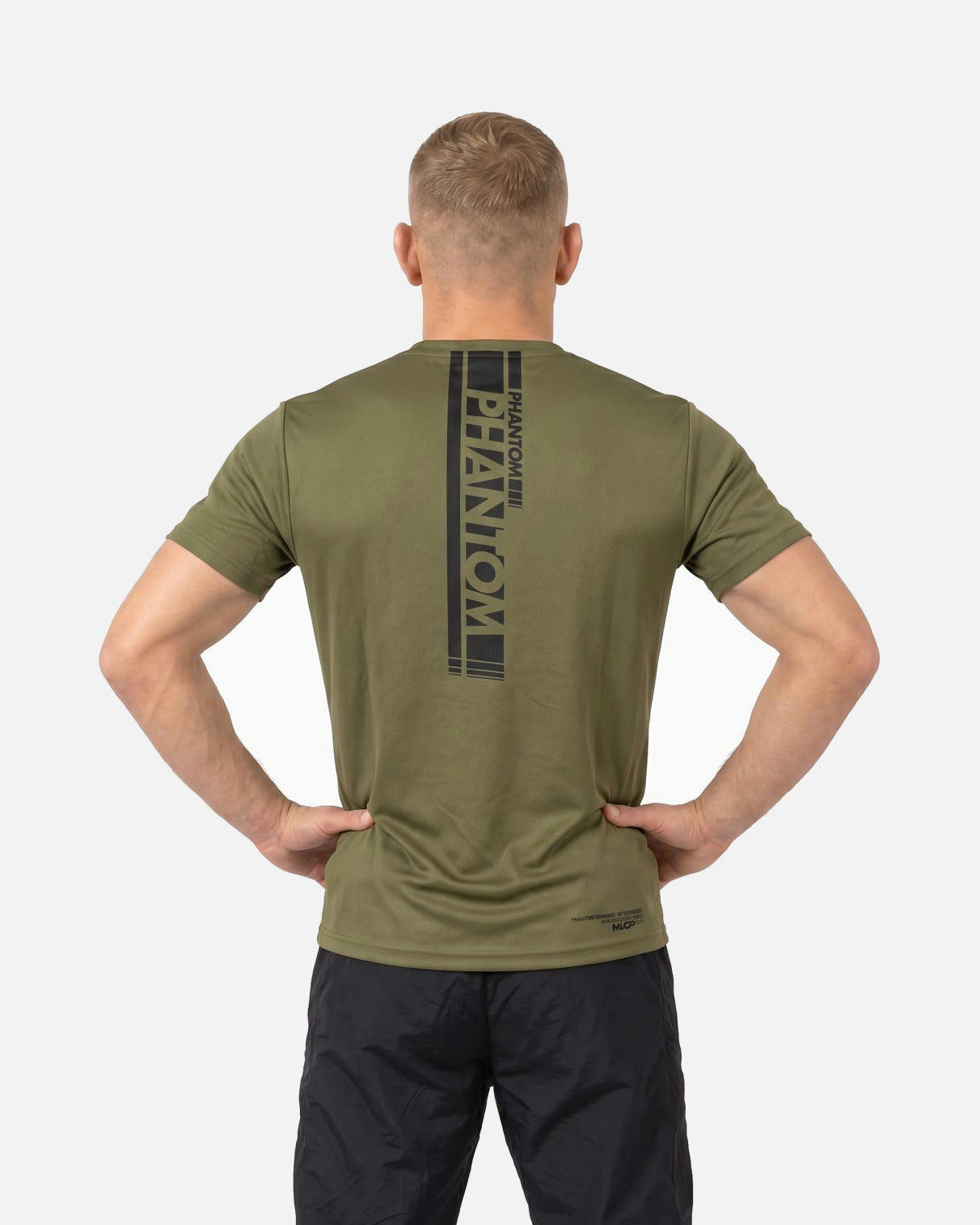 Phantom Athletics Tréninkové tričko EVO Apex – Army