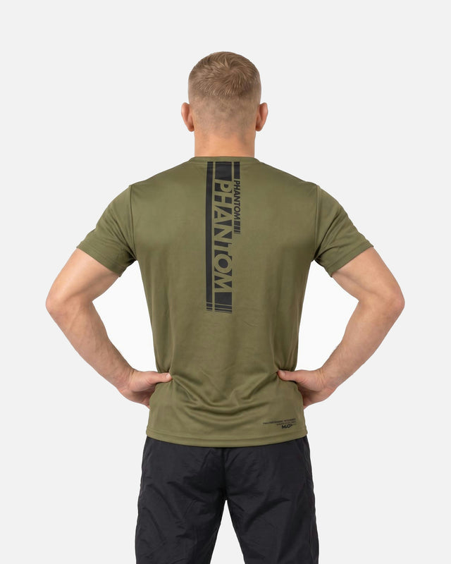Phantom Athletics Tréninkové tričko EVO Apex – Army