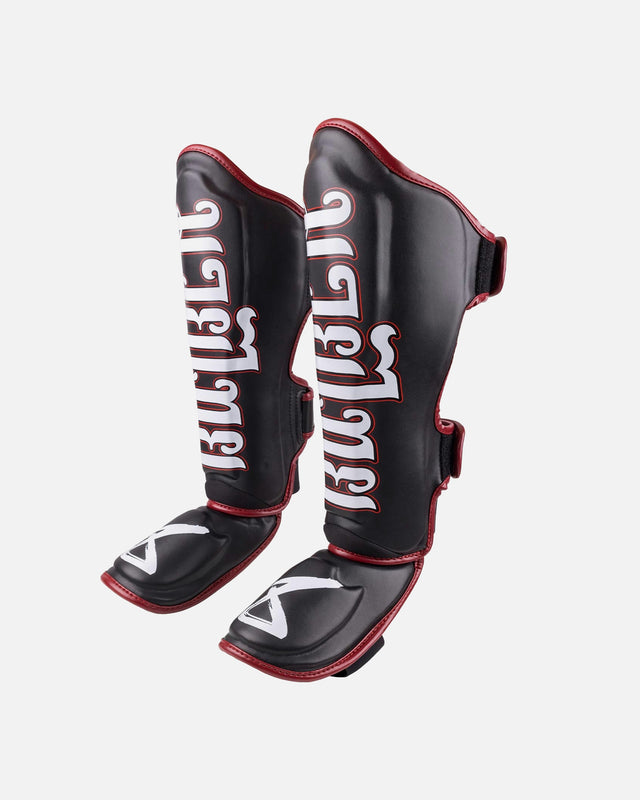 8 WEAPONS Shin guards Bangkok – Black/White
