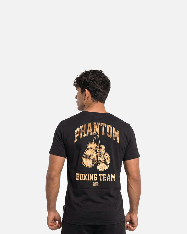 T-Shirt Phantom Athletics Boxing Team – Noir/Or