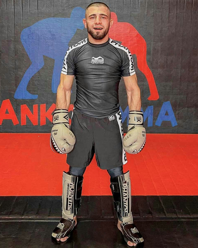Phantom Athletics Rashguard EVO Apex Korta ärmar – Svart