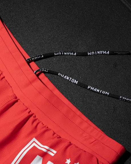 Phantom Athletics MMA Shorts Fusion-R Make MMA Great Again - Rood