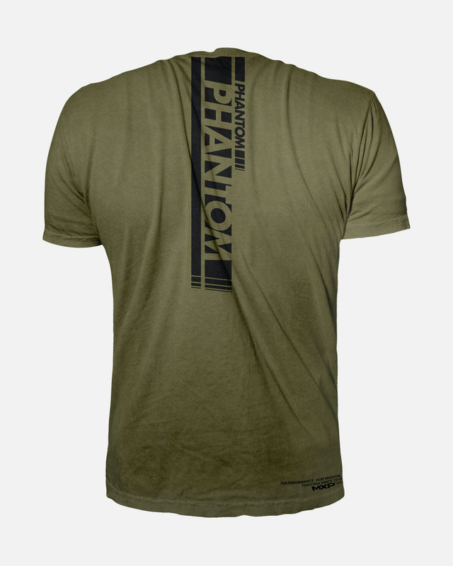 Phantom Athletics Tréninkové tričko EVO Apex – Army