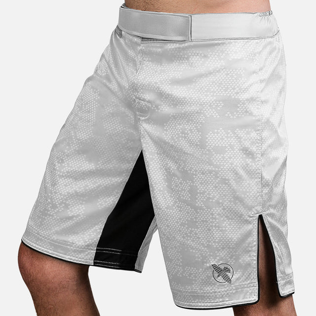 MMA trenky Hayabusa Hexagon – Bílé