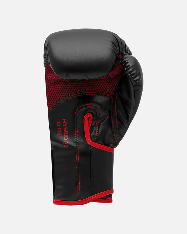 Guantes de boxeo Adidas Hybrid 80 – Negro/Rojo