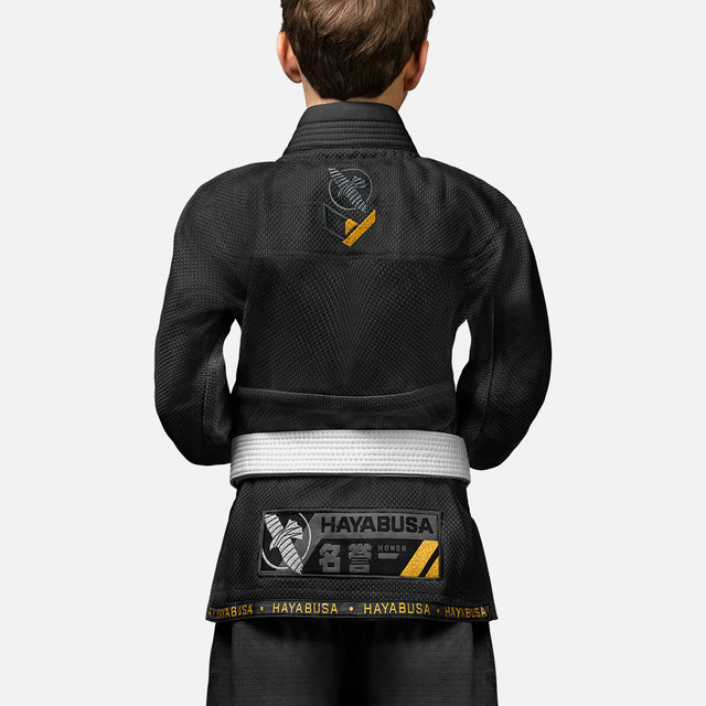 Kimono BJJ Hayabusa Ascend – Bambini – Nero