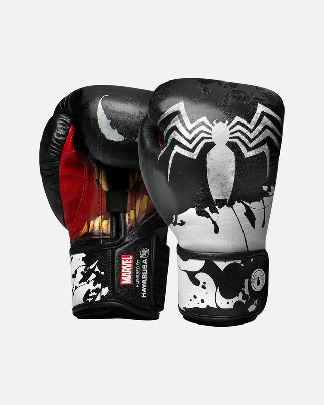 Hayabusa x Marvel Boxningshandskar Venom – Svart/Vit