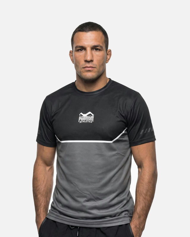 T-shirt da allenamento Phantom Athletics EVO Apex – Grigio