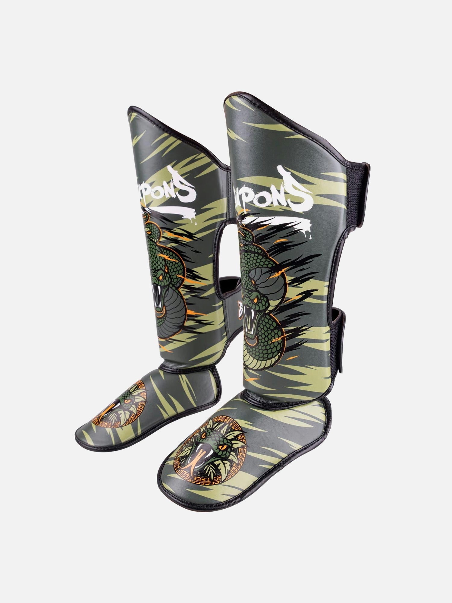 Protège-tibias 8 WEAPONS Beastial Viper – Kaki
